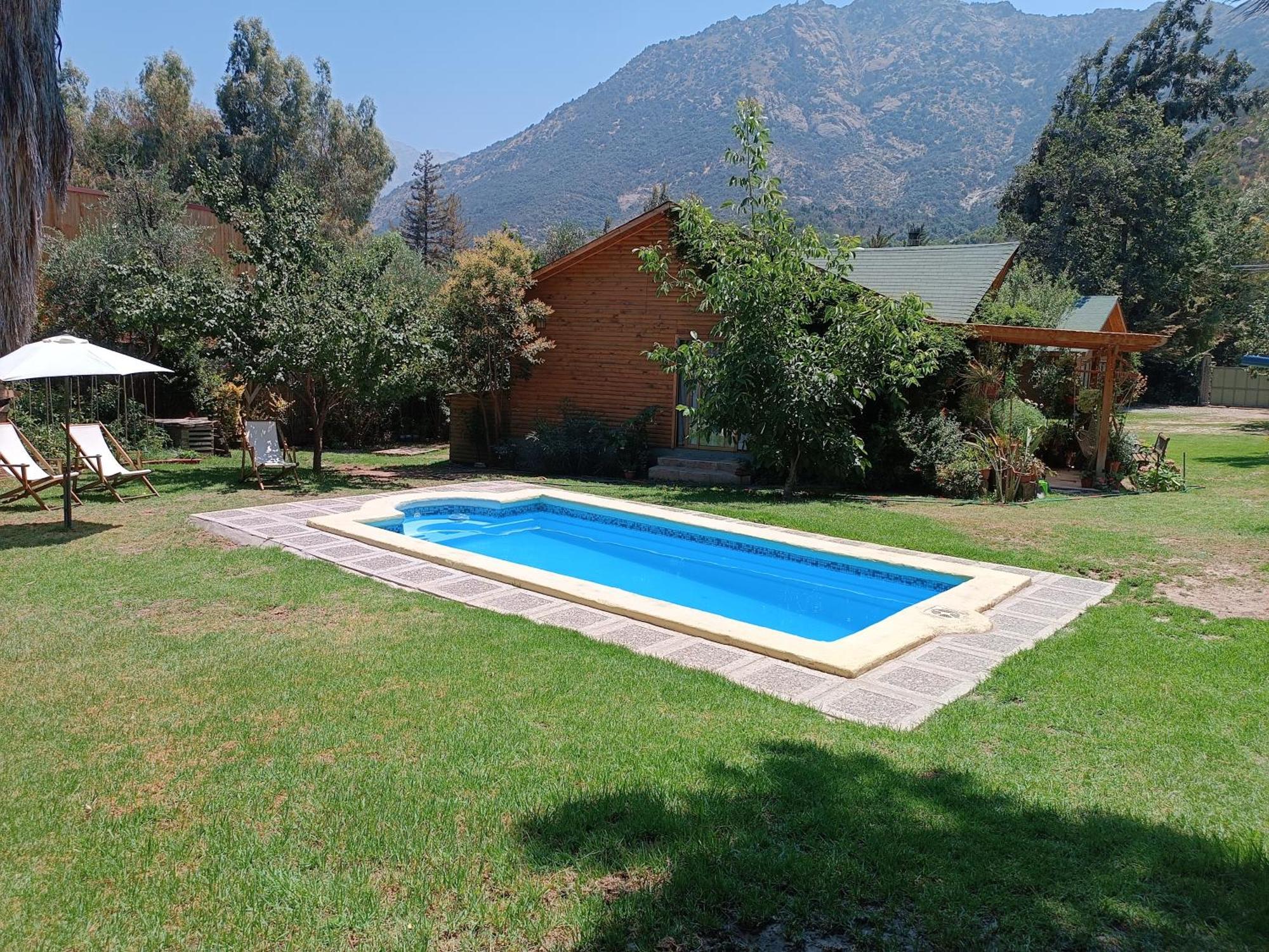 Cabaña El Tiempo Es Arte San José de Maipo Exterior foto